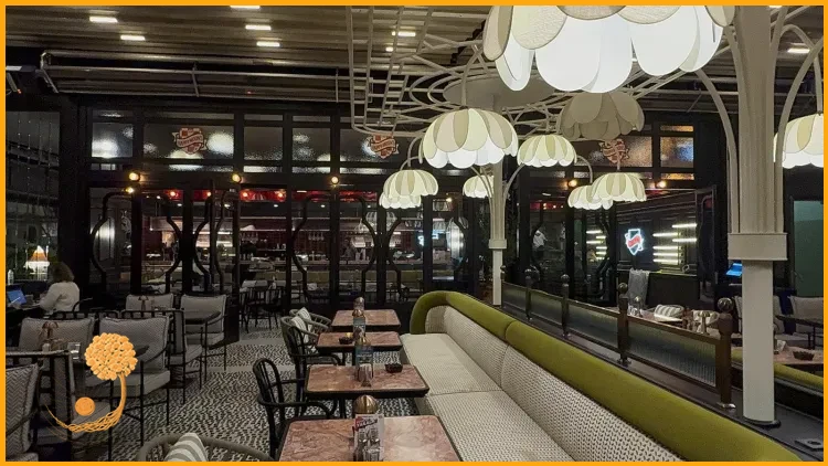 Cafe İçin İç Mimari Dekorasyon