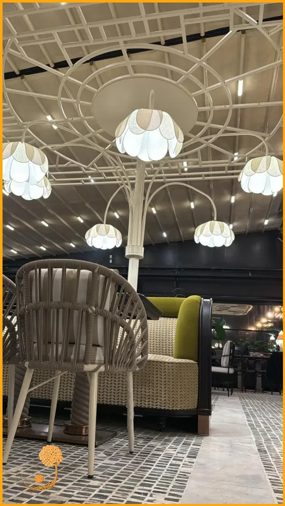 Doğal Malzemeli Cafe Tasarımı