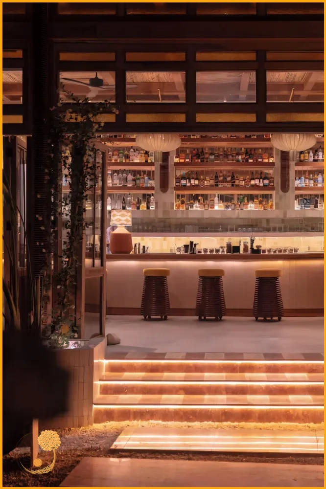 Minimal Cafe Aydınlatma Dekorasyonları