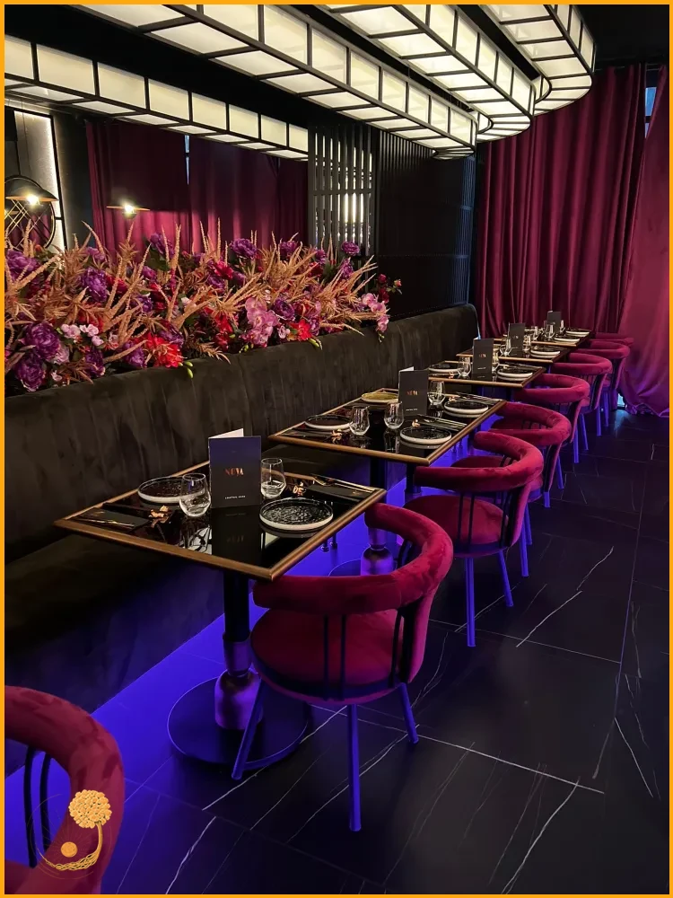 Minimal Cafe İç Mimari Mobilya Tasarımı