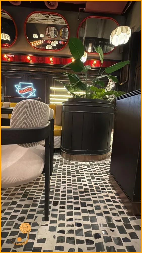 Modern Cafe Oturma Alanı