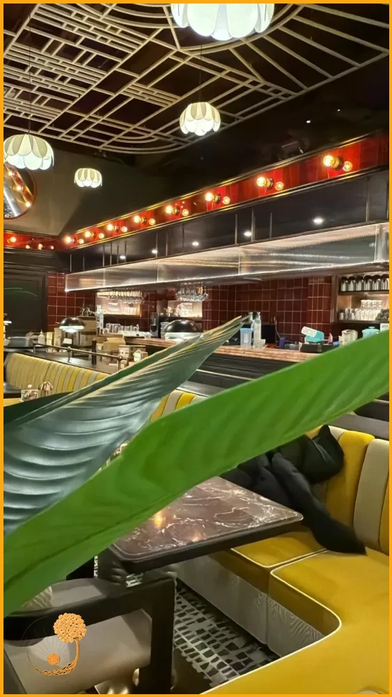 Retro Cafe Oturma Düzeni