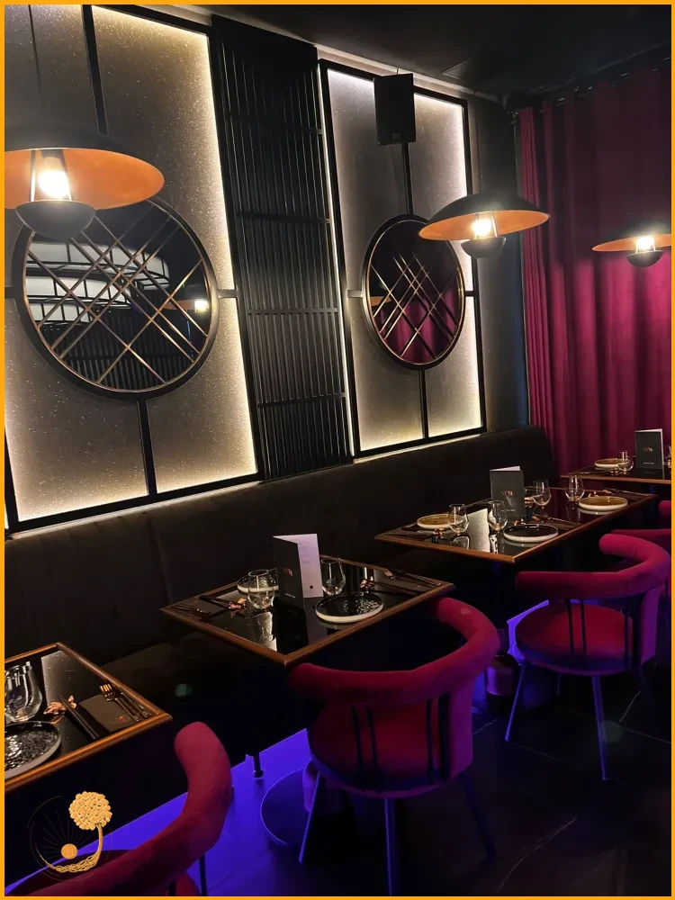 Retro İç Mimari Cafe Tasarımları