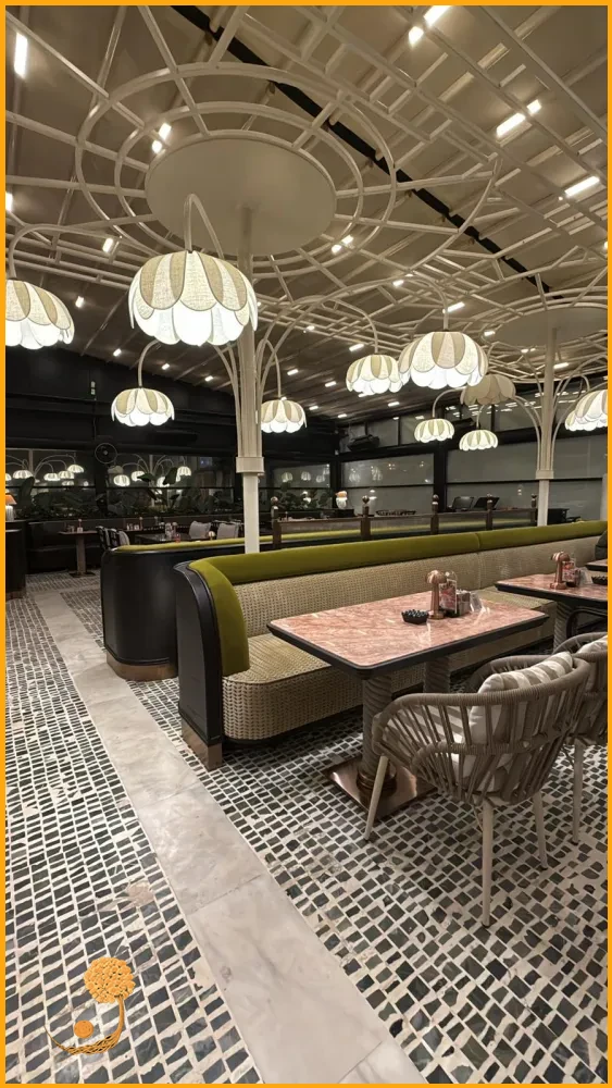 Retro Tarz Cafe Dekorasyonu