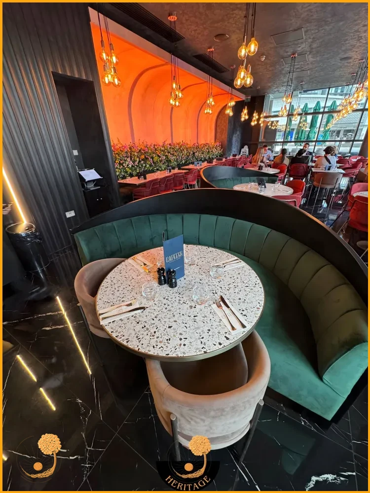 Şık Cafe Oturma Grubu