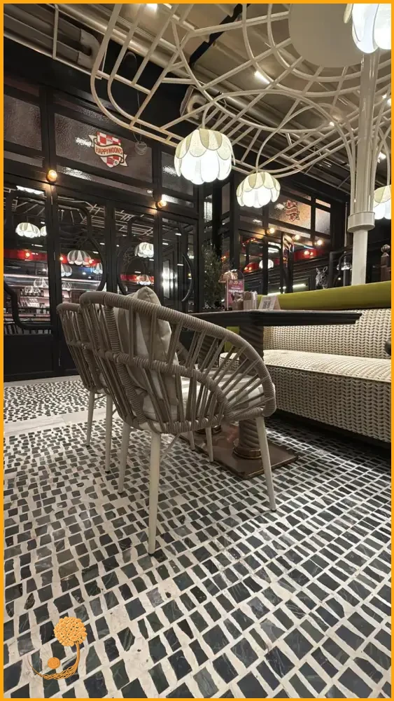 Vintage Sandalyeli Cafe Dekorasyonları