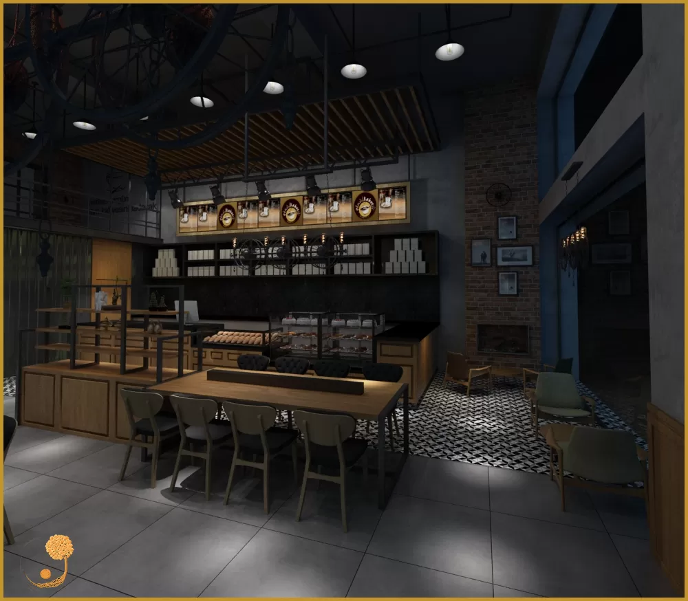 CAFE PROJELERİ - MİMARİ CAFE PROJELERİ - CAFE PROJESİ TASARIMI
