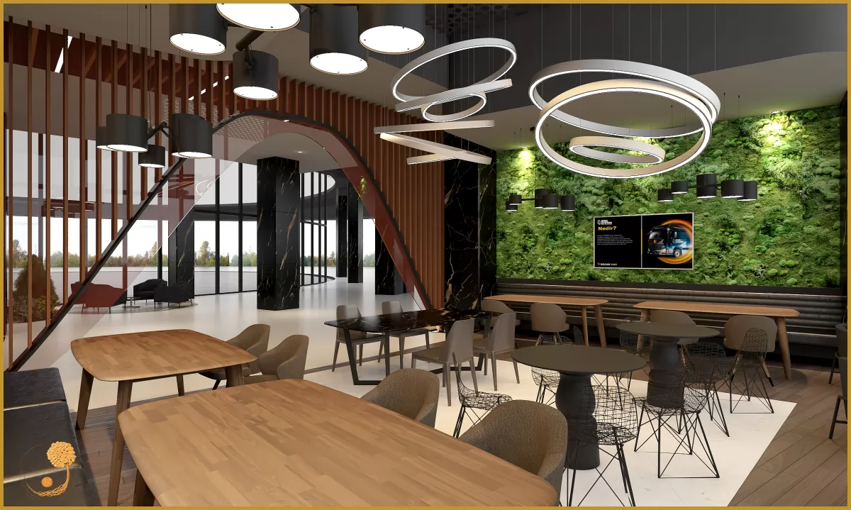 CAFE PROJELERİ - MİMARİ CAFE PROJELERİ - CAFE PROJESİ TASARIMI