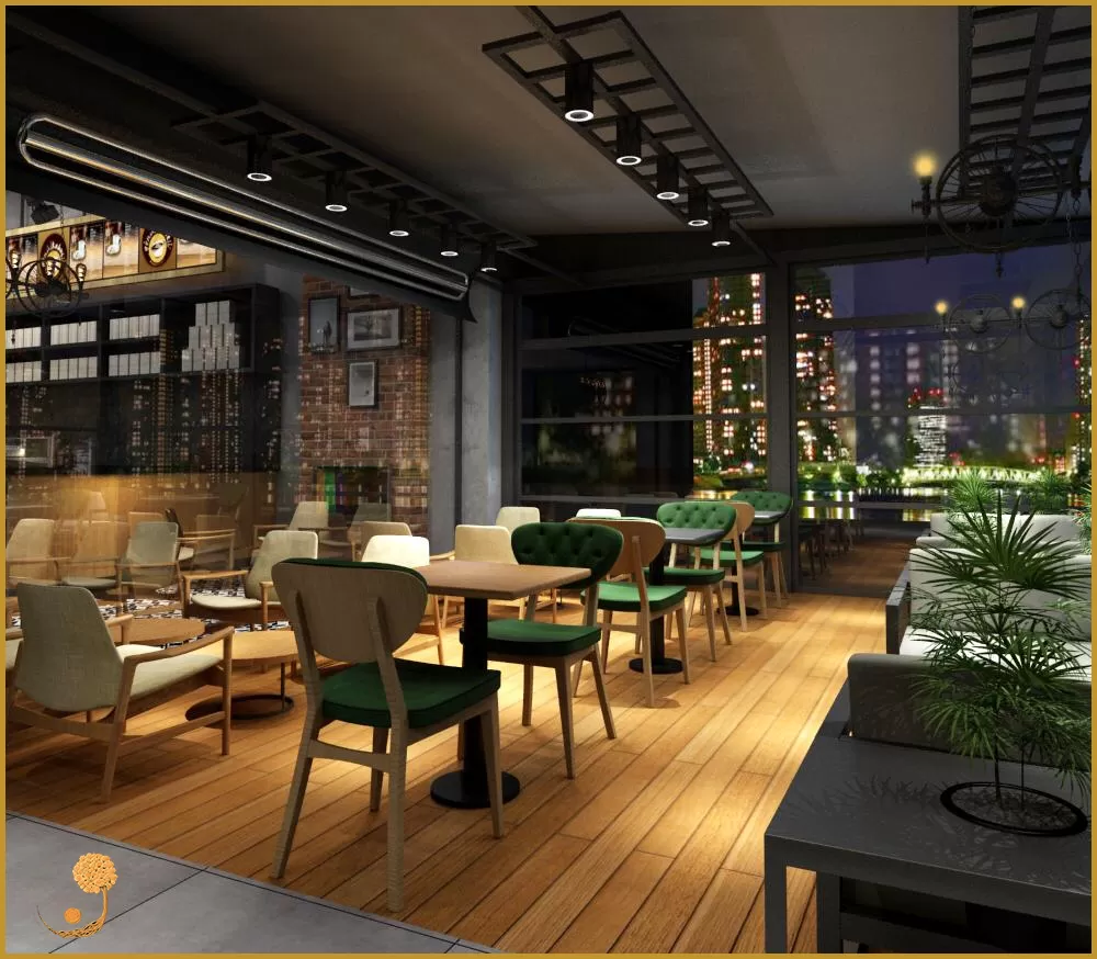 CAFE PROJELERİ - MİMARİ CAFE PROJELERİ - CAFE PROJESİ TASARIMI