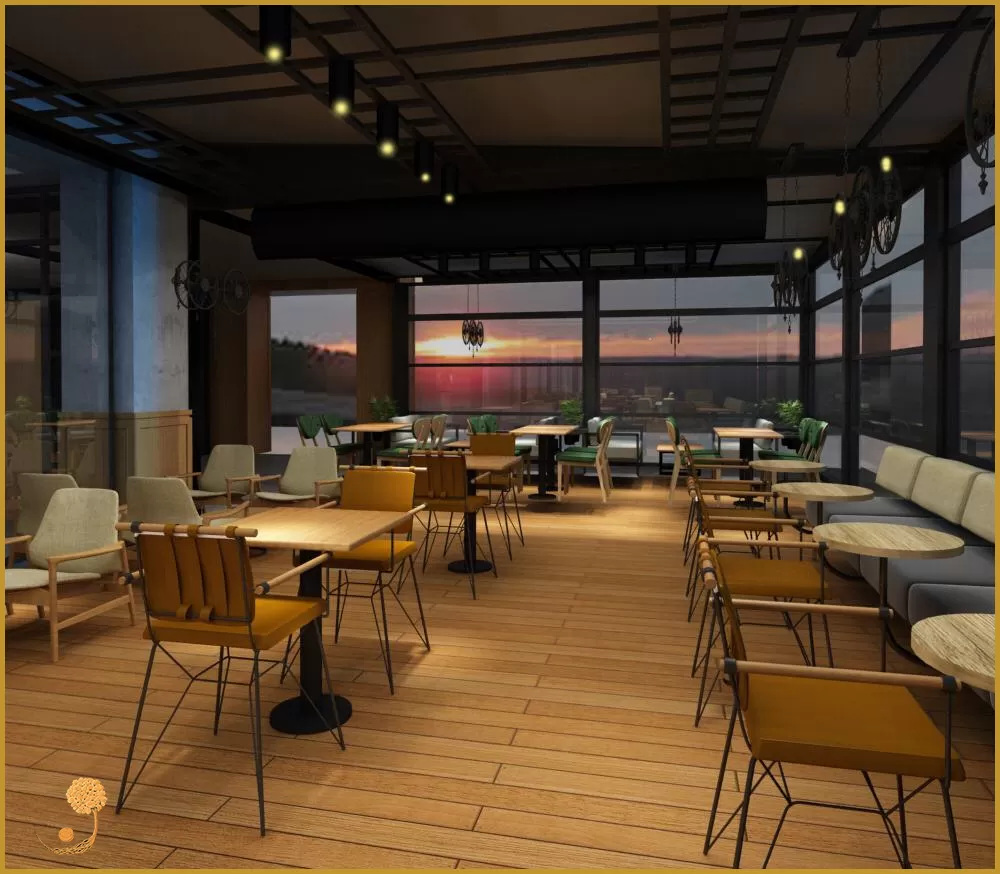 CAFE PROJELERİ - MİMARİ CAFE PROJELERİ - CAFE PROJESİ TASARIMI