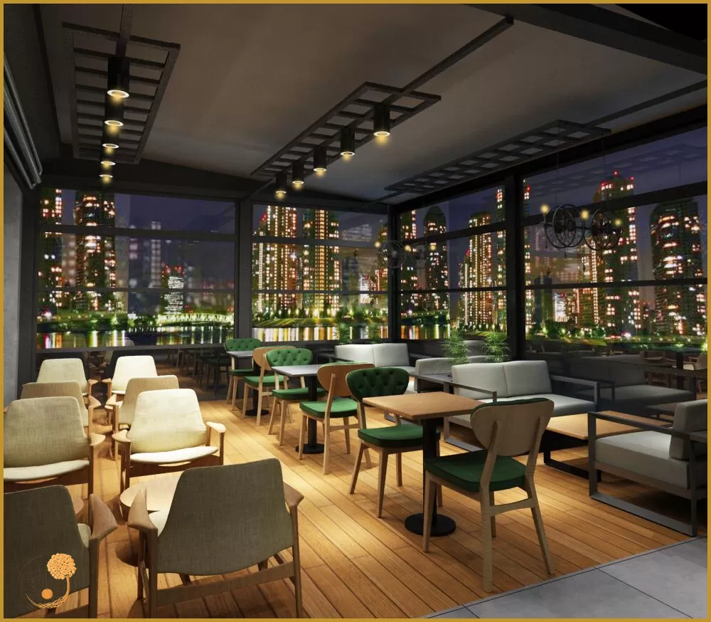 CAFE PROJELERİ - MİMARİ CAFE PROJELERİ - CAFE PROJESİ TASARIMI