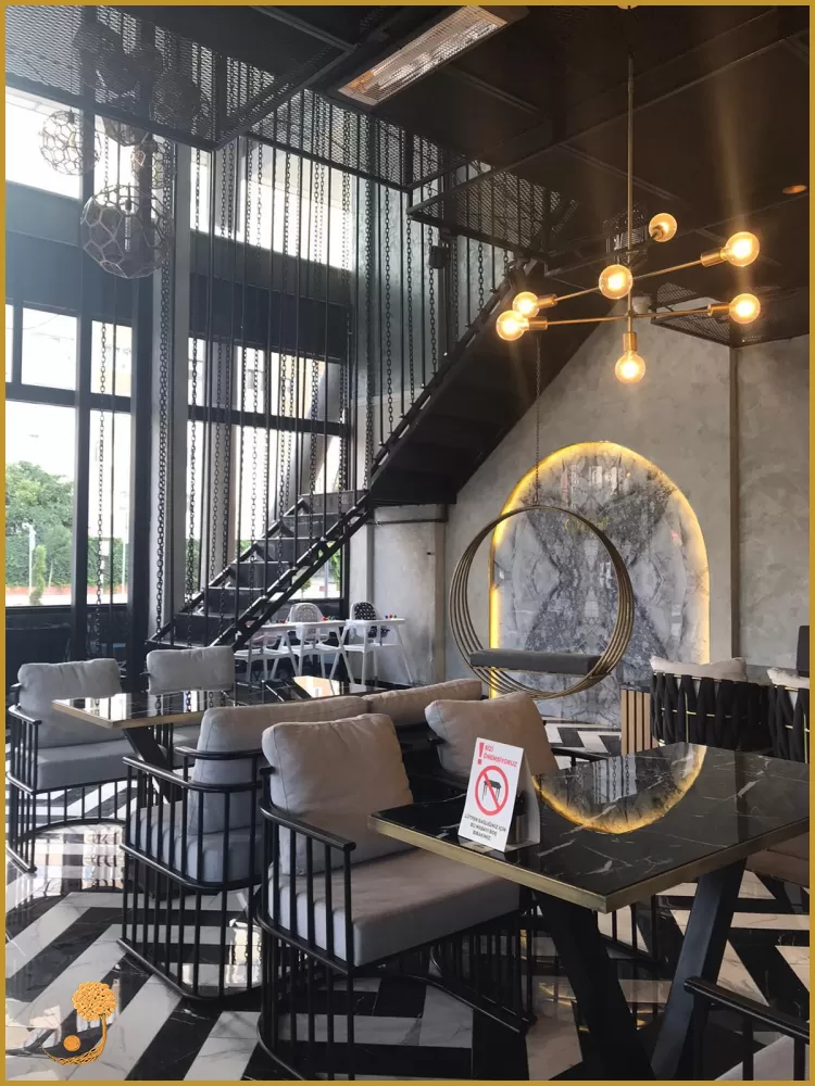 CAFE PROJELERİ - MİMARİ CAFE PROJELERİ - CAFE PROJESİ TASARIMI