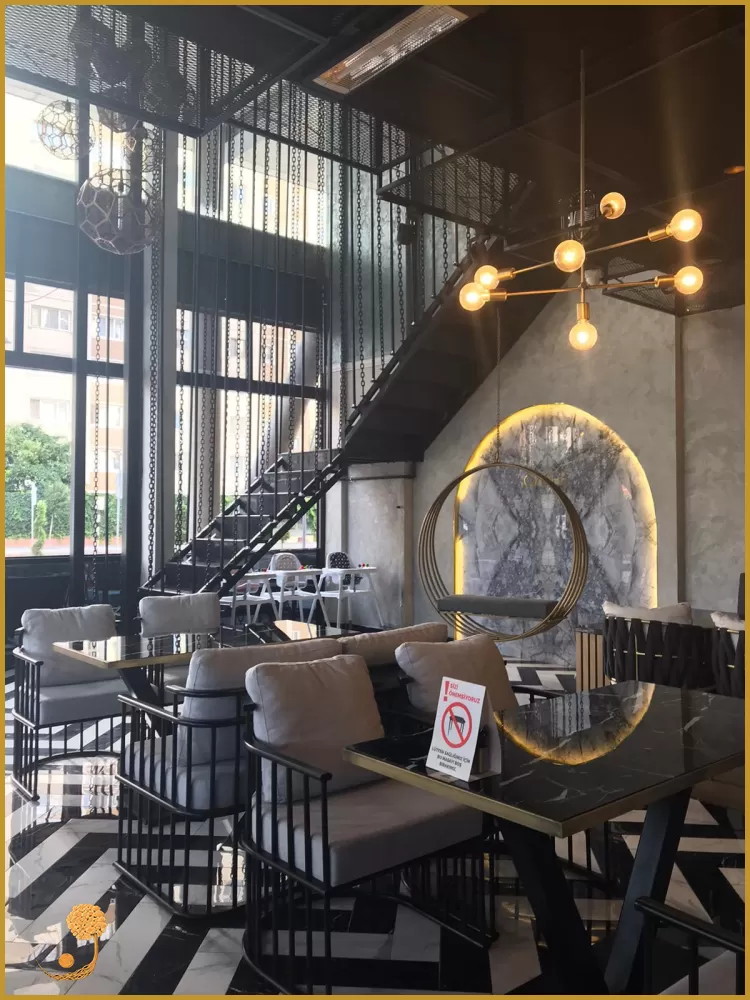 CAFE PROJELERİ - MİMARİ CAFE PROJELERİ - CAFE PROJESİ TASARIMI