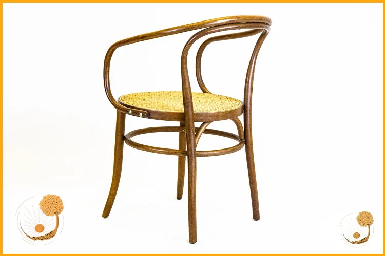 Kadife Detaylı Cafe Sandalyesi