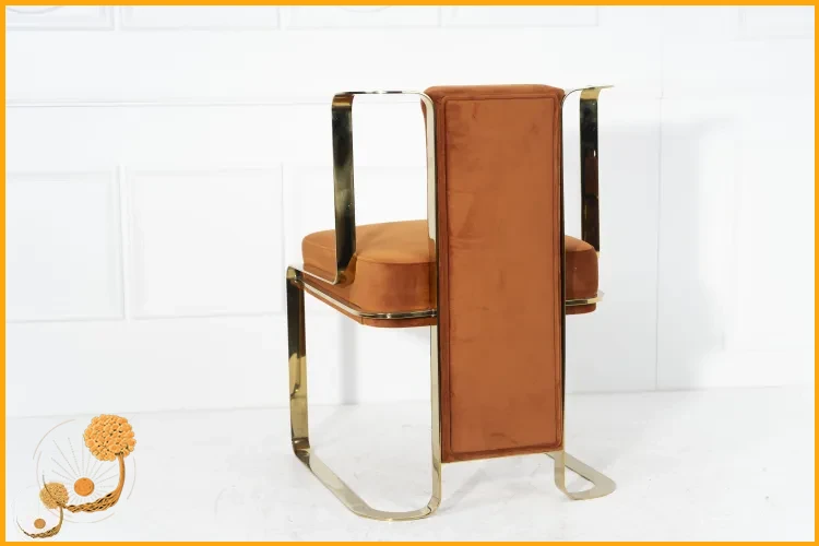 Krom Ayaklı Cafe Sandalyesi