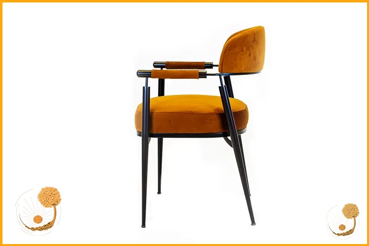 Modern Çizgili Cafe Sandalyeleri