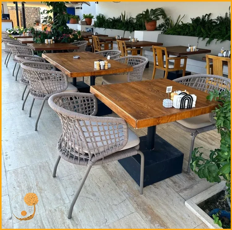 Bahçe İçin İkili Koltuk Seti