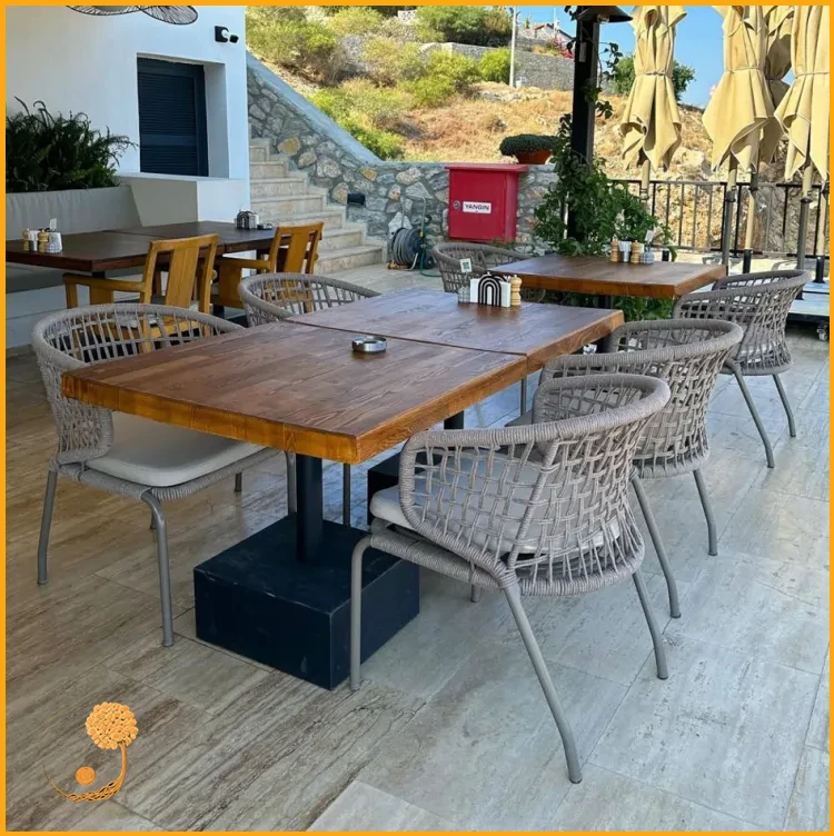 Dış Alan Cafe  Mobilyaları - Modern Tasarımlar