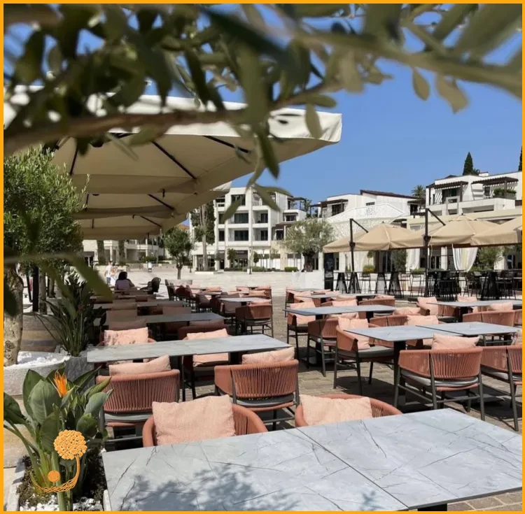 Modern Bahçe Dış Mekan Mobilya Masaları