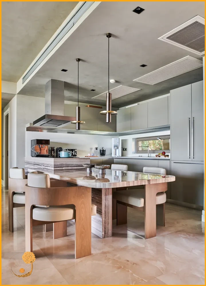 Otel İç Mimari Masa Sedir Tasarımları