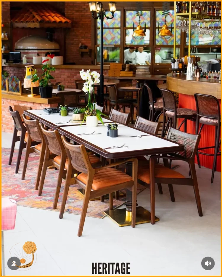 Doğal Malzemeli Restaurant Tasarımı