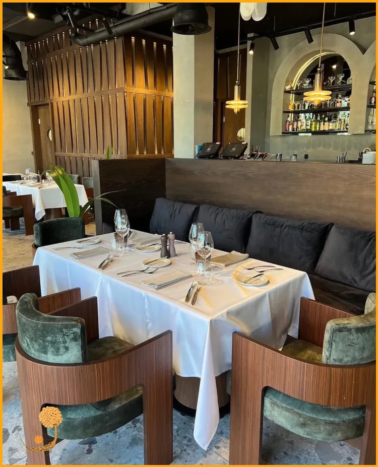 Geniş Alan Restaurant Tasarımı 