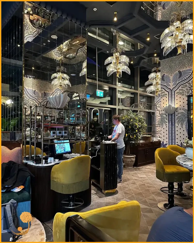 Retro İç Mimari Restaurant Tasarımları