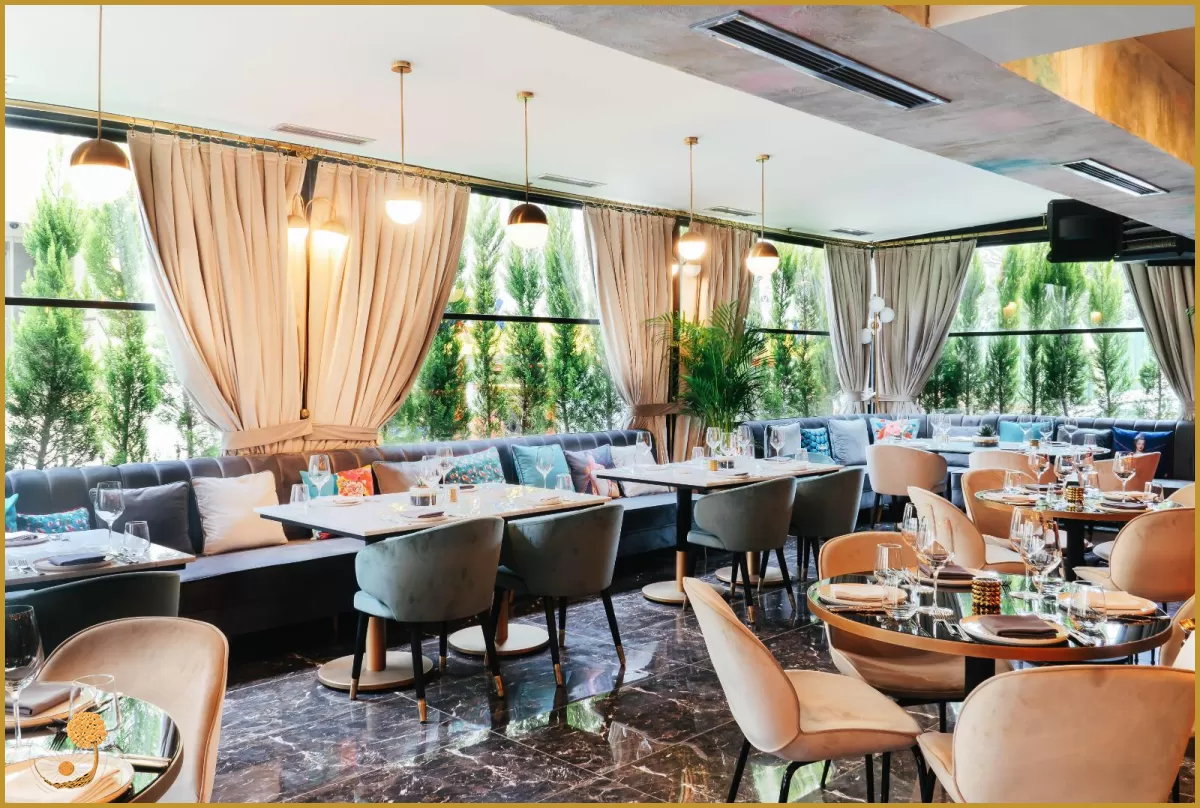 RESTORAN PROJESİ - RESTORAN PROJELERİ - MİMARİ RESTAURANT PROJELERİ - RESTAURANT TASARIMI